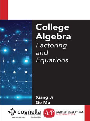 cover image of College Algebra